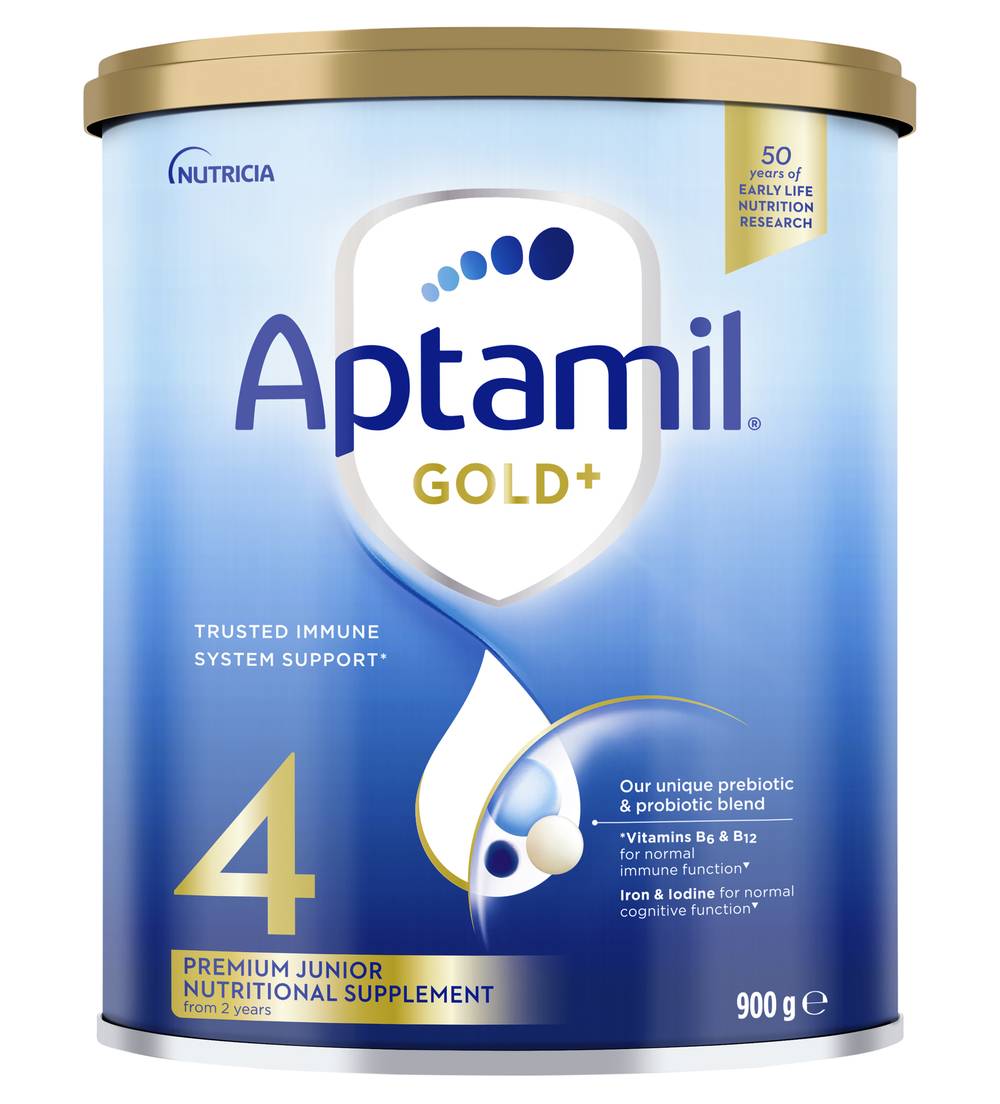 Aptamil Gold+ 4 Junior Milk Formula (900g)