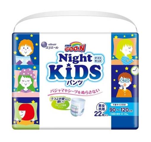 日本大王YA晚褲 KIDS 22片 #158532