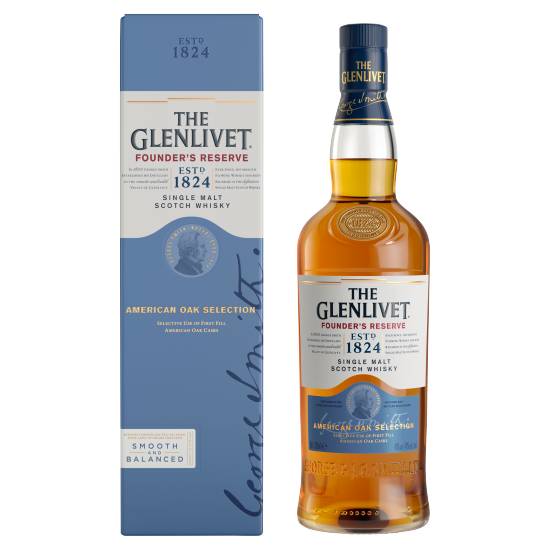 The Glenlivet Founder's Reserve Single Malt Scotch Whisky (700 ml)