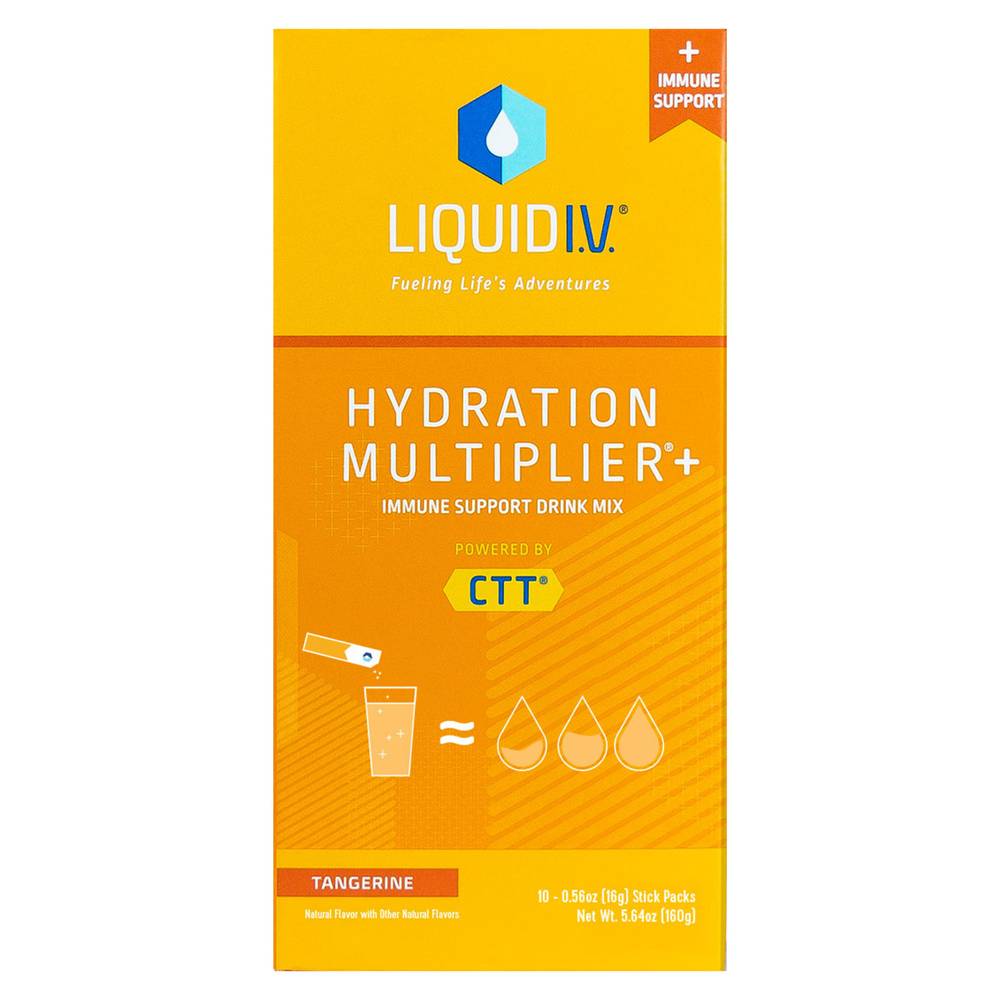 Liquid I.v. Hydration Multiplier Immune Support Drink Mix (5.64 oz) (tangerine)