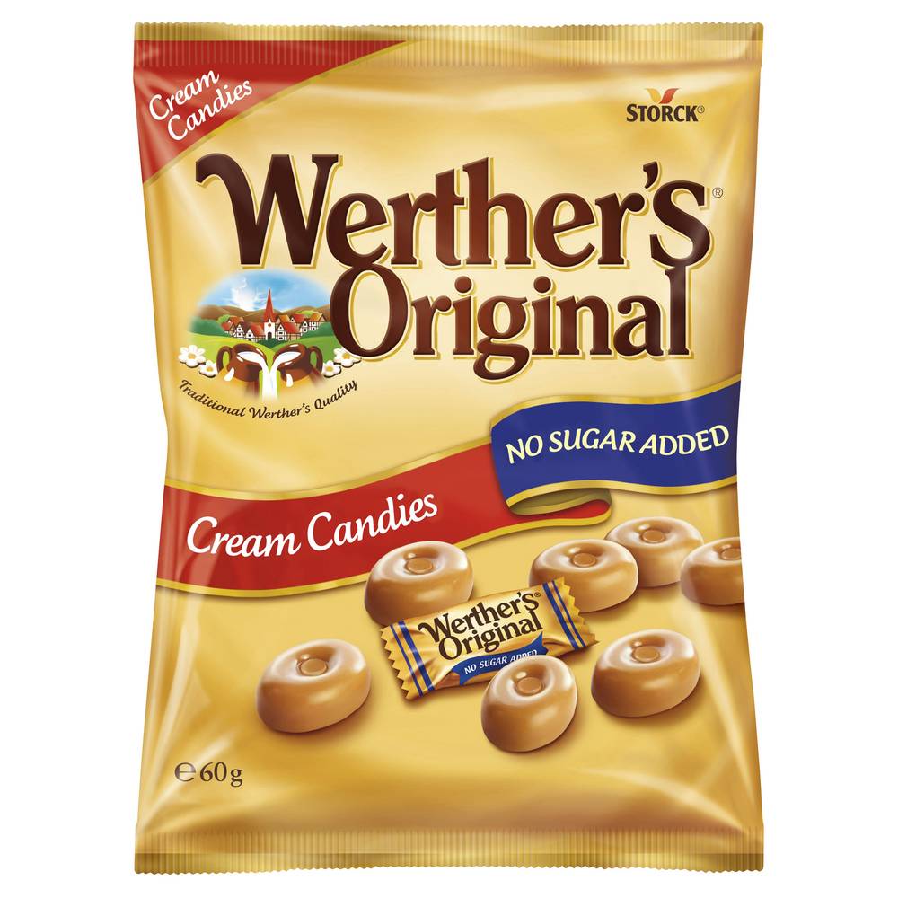 Werther's Original Caramel Cream Candies No Sugar Added Delivery Near
