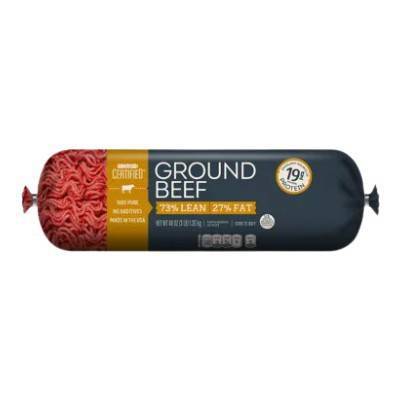 73% Lean Ground Beef Chub (3 lbs)