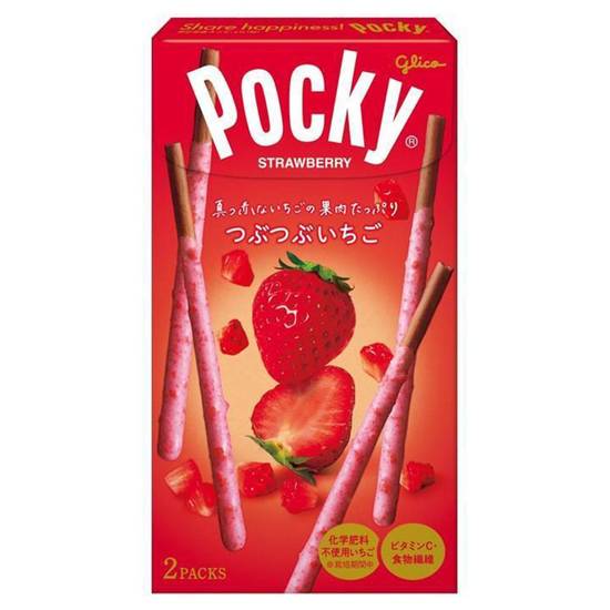 グリコ　つぶつぶいちごポッキー