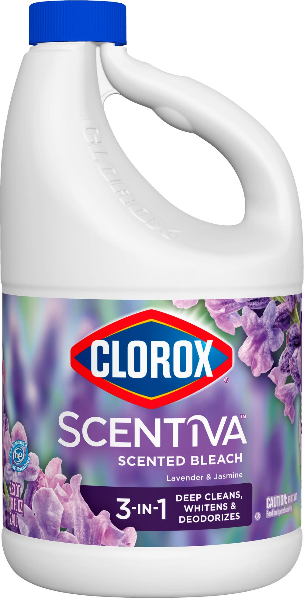 Clorox Scentiva Scented Bleach, Lavender & Jasmine (81 fl oz)