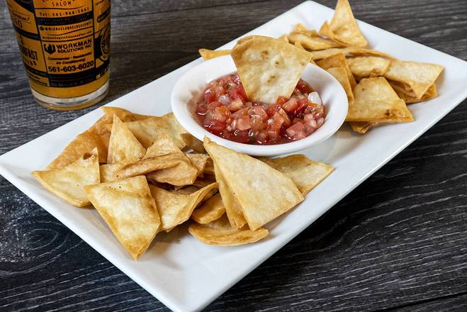 Order Chips and Salsa food online from Lindburgers store, Jupiter on bringmethat.com