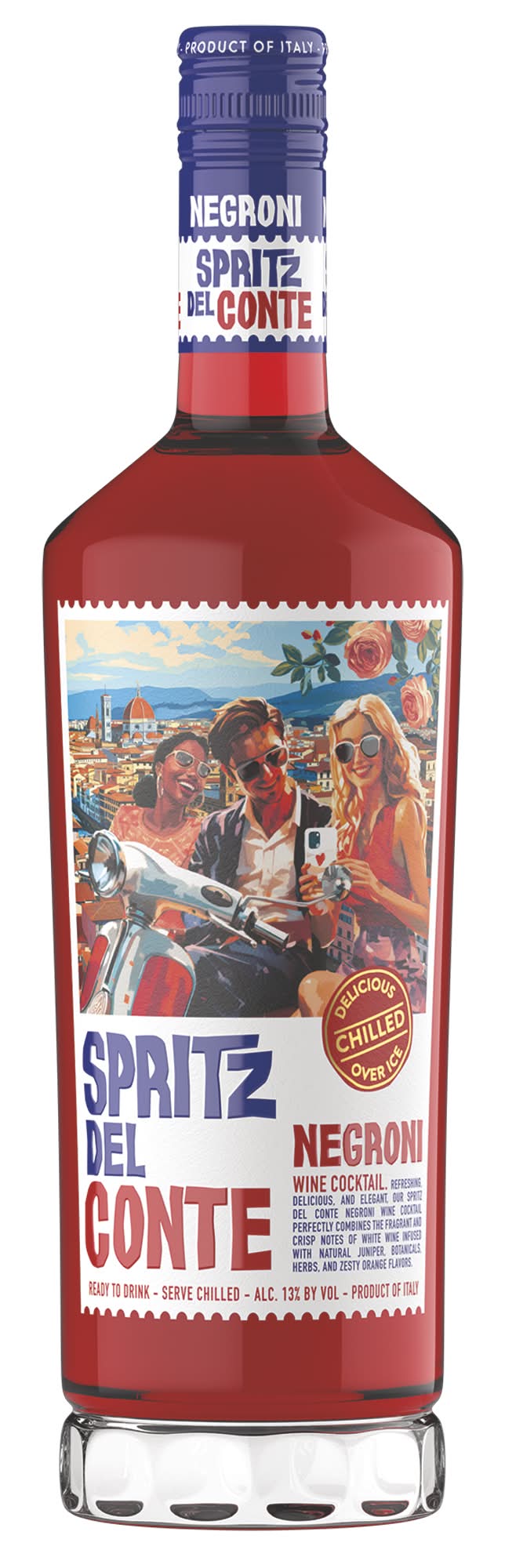 Spritz Del Conte Ready To Serve Negroni Spritz Cocktail (750 ml)