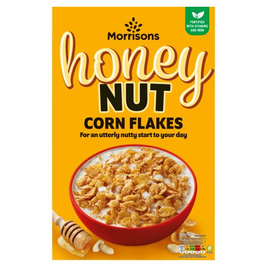 Morrisons Honey Nut, Corn Flakes (500g)