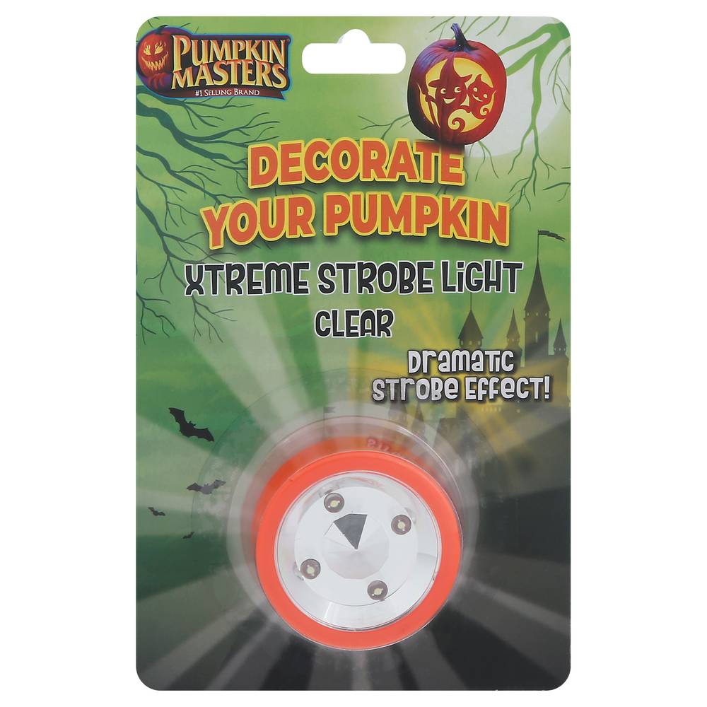 Pumpkin Masters Xtreme Strobe White Flashing L.e.d Light