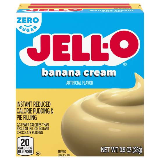 Jell-O Banana Cream Pudding & Pie Filling
