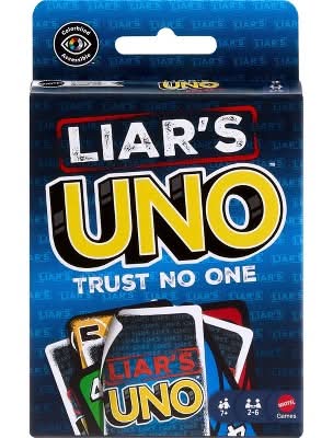 UNO Liar’s Card Game 7+ Years (112 ct)