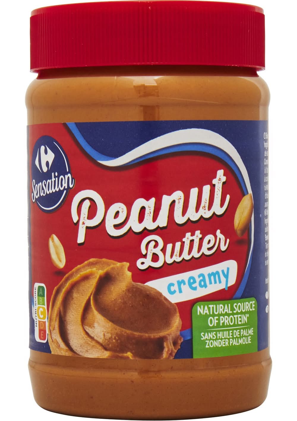 Carrefour Sensation - Beurre de cacahuète crémeux (450g)