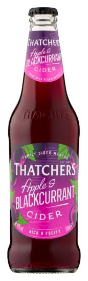 Thatchers Apple-Blackcurrant, Cider (500ml)