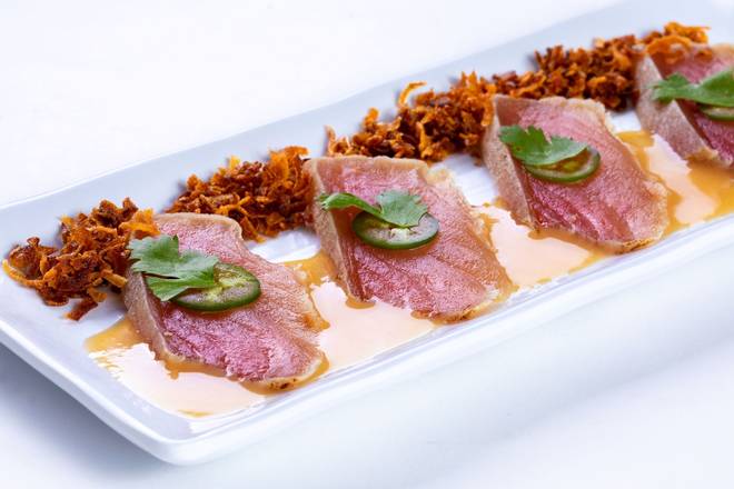 (g056) Albacore Miso Sauce Sashimi