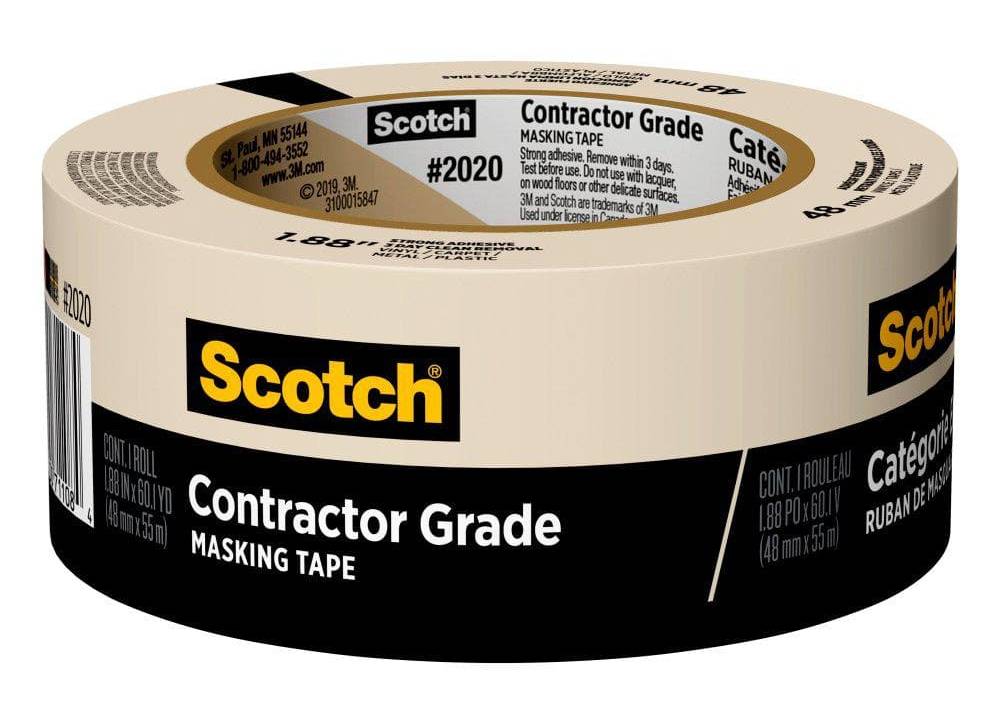 3M Scotch Contractor Grade Masking Tape
