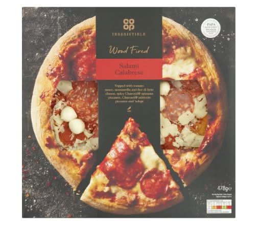 Co-op Irresistible Wood Fired Salami Calabrese 478g