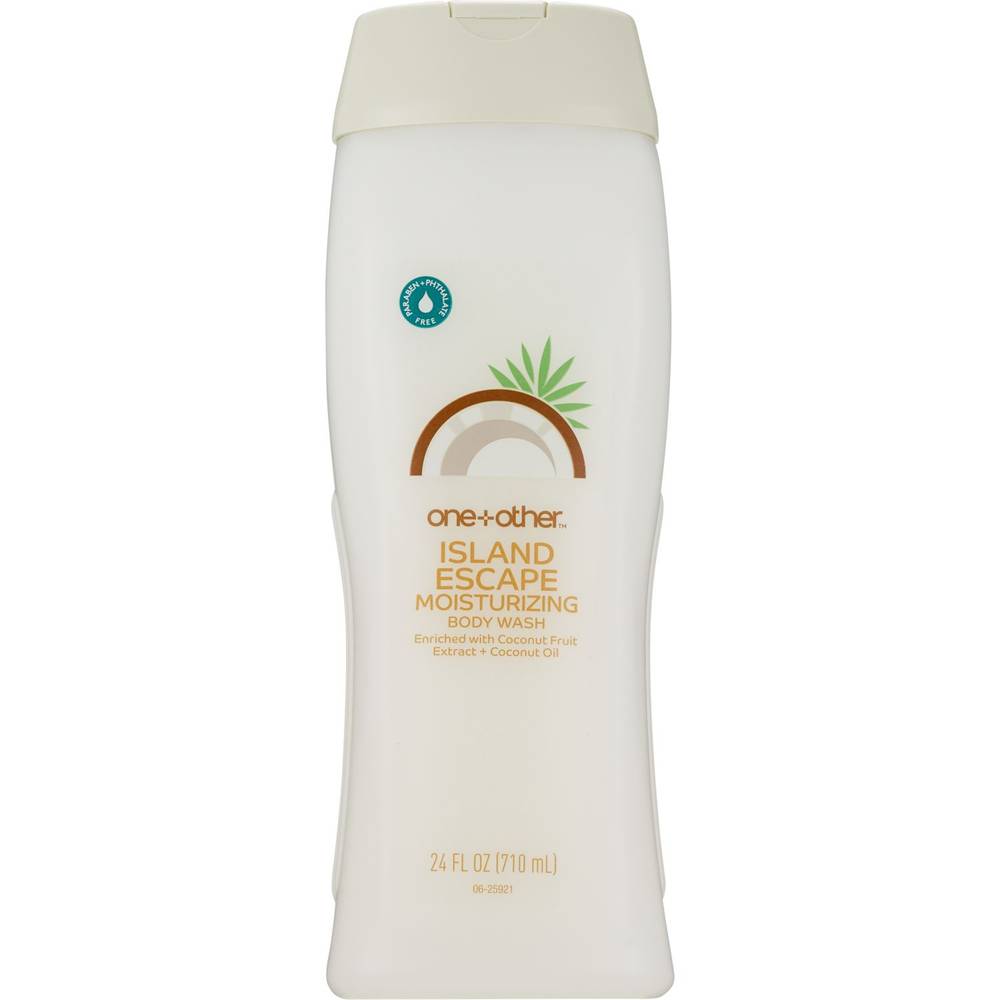 One+Other Moisturizing Body Wash, 24 Oz, Island Escape