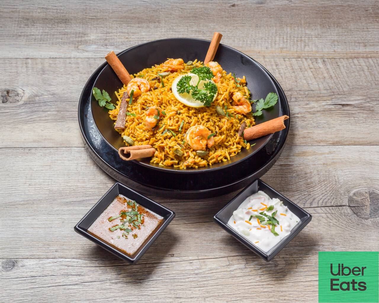 Crevettes  Briyani