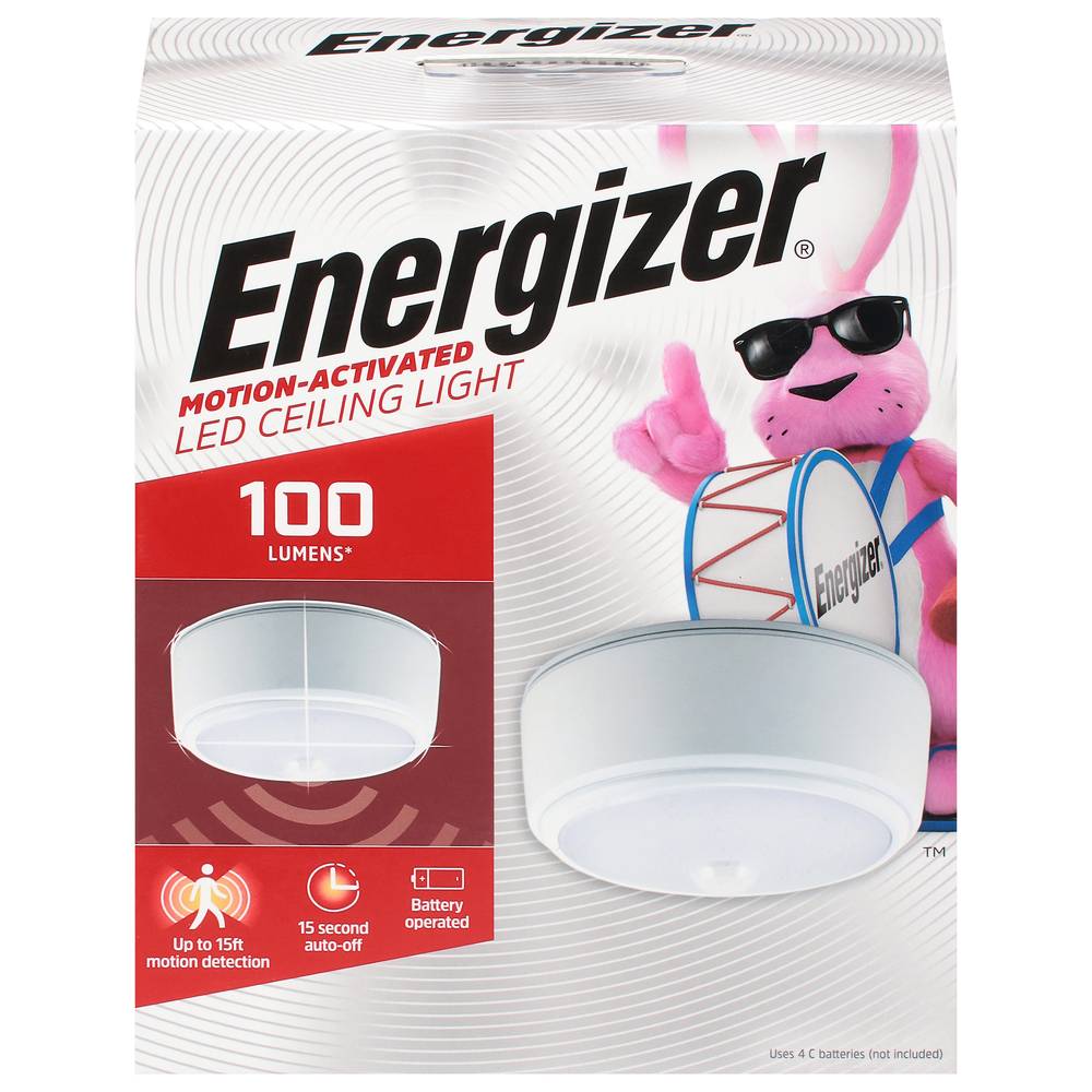 Energizer Motion-Activated Led Ceiling Light