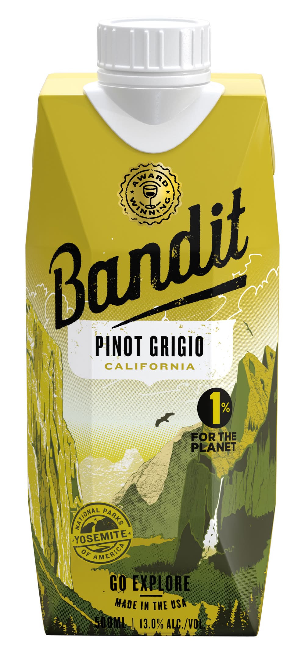 Bandit Pinot Grigio Wine (500 ml)