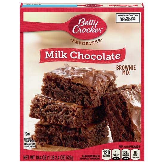 Betty Crocker Milk Chocolate Brownie Mix Family Size