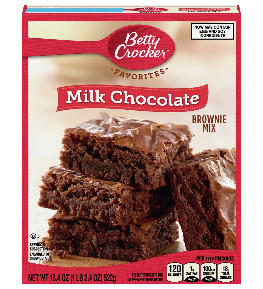 Betty Crocker Milk Chocolate Brownie Mix (18.4 oz)