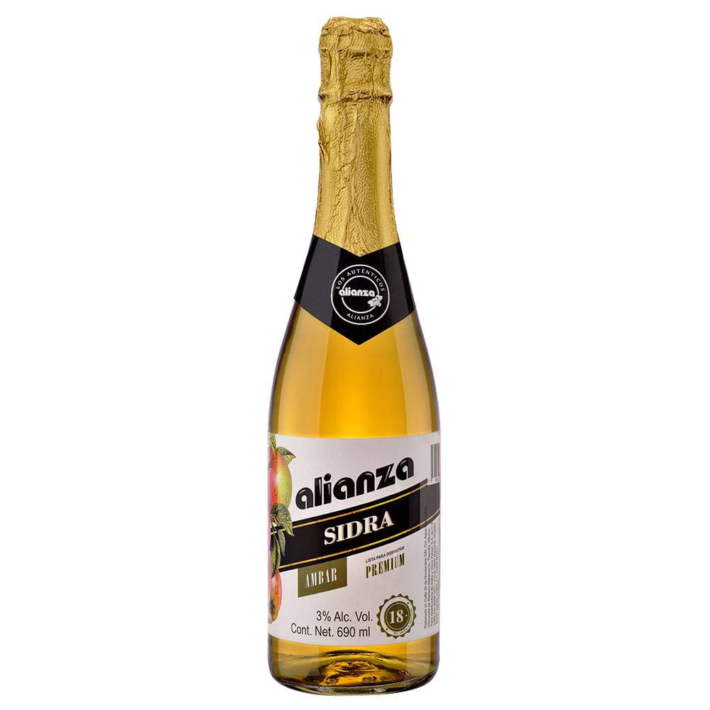 Alianza · Sidra ámbar premium (690 ml)