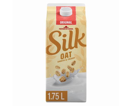 Silk · Boisson d'avoine originale Silk (1,75 L) - Oat smooth & creamy original beverage (1.8 L)