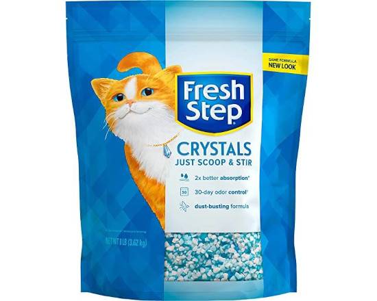 Fresh Step · Premium Crystals Easy Care Cat Litter (8 lbs)