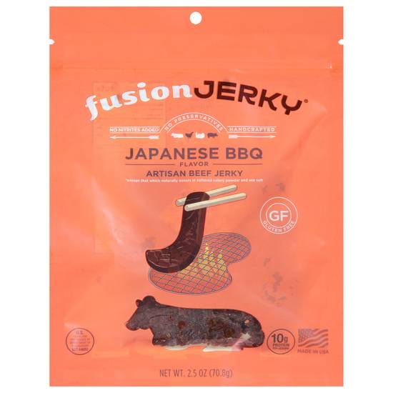 Fusionjerky Artisan Beef Jerky (japanese bbq)