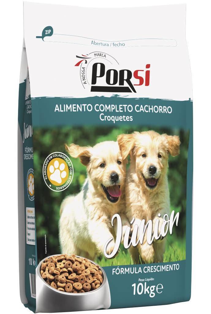 PorSi - RaÃ§Ã£o seca para cÃ£o jÃºnior, 2 kg