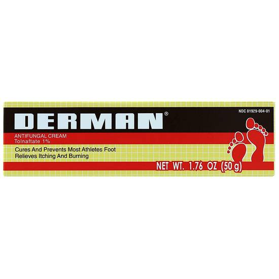 Derman Antifungal Foot Cream - 1.76 oz