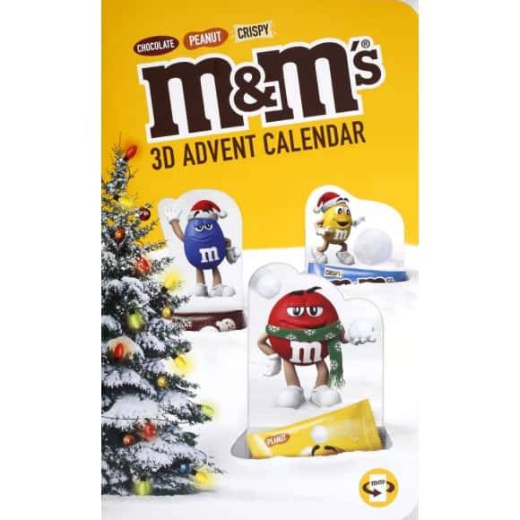 M&M's - Calendrier de l'avent 3d assoriment de chocolats (346g)