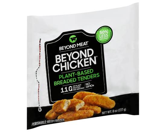 Beyond Meat · Frozen 50% Less Sat Fat Plant-Based Breaded Tenders (8 oz)