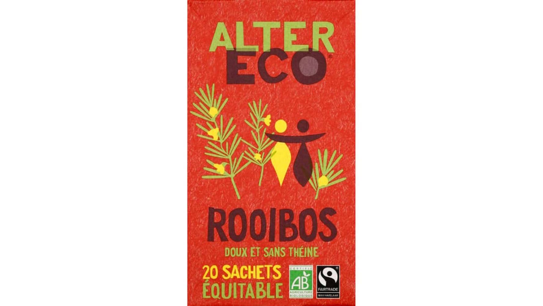 Alter Eco - Rooibos nature bio & équitable (20 pièces)