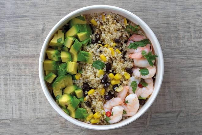 Salad Bowl Quinoa & Crevettes