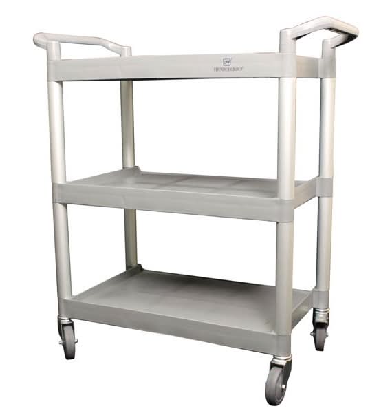 Rubbermaid Utility Cart 3 Tier, White