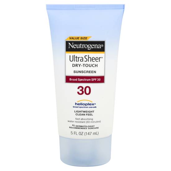 Neutrogena Ultra Sheer Dry-Touch Sunscreen Spf 30 Lotion