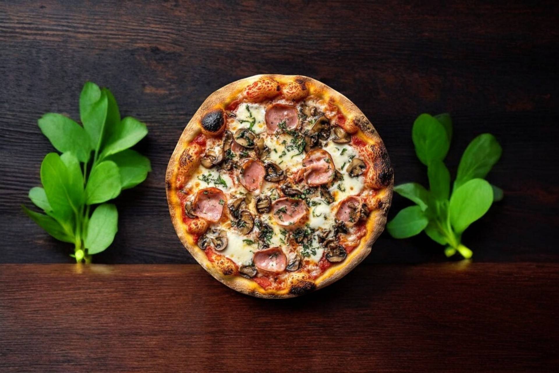 Pizza Reine🍕🍅