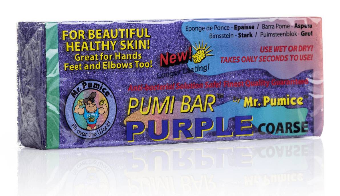 Mr. Pumice Extra-Coarse Pumi Bar, Purple