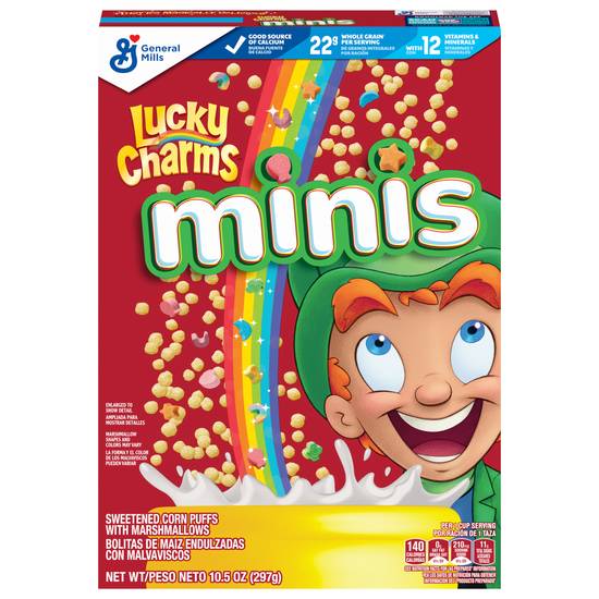Lucky Charms Minis Breakfast Cereal