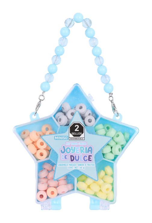 Kit Para Crear Joyeria De Dulce Estrella    60 gr Frutas