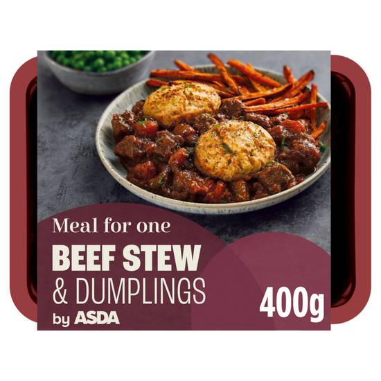 ASDA Beef Stew & Dumplings Ready Meal 400G