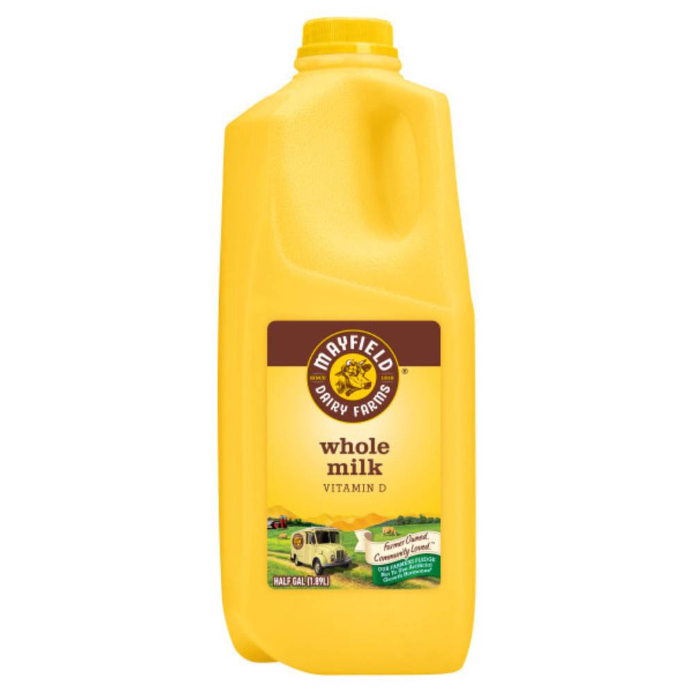 Mayfield Creamery Vitamin D Milk Whole Milk (0.5 gal)