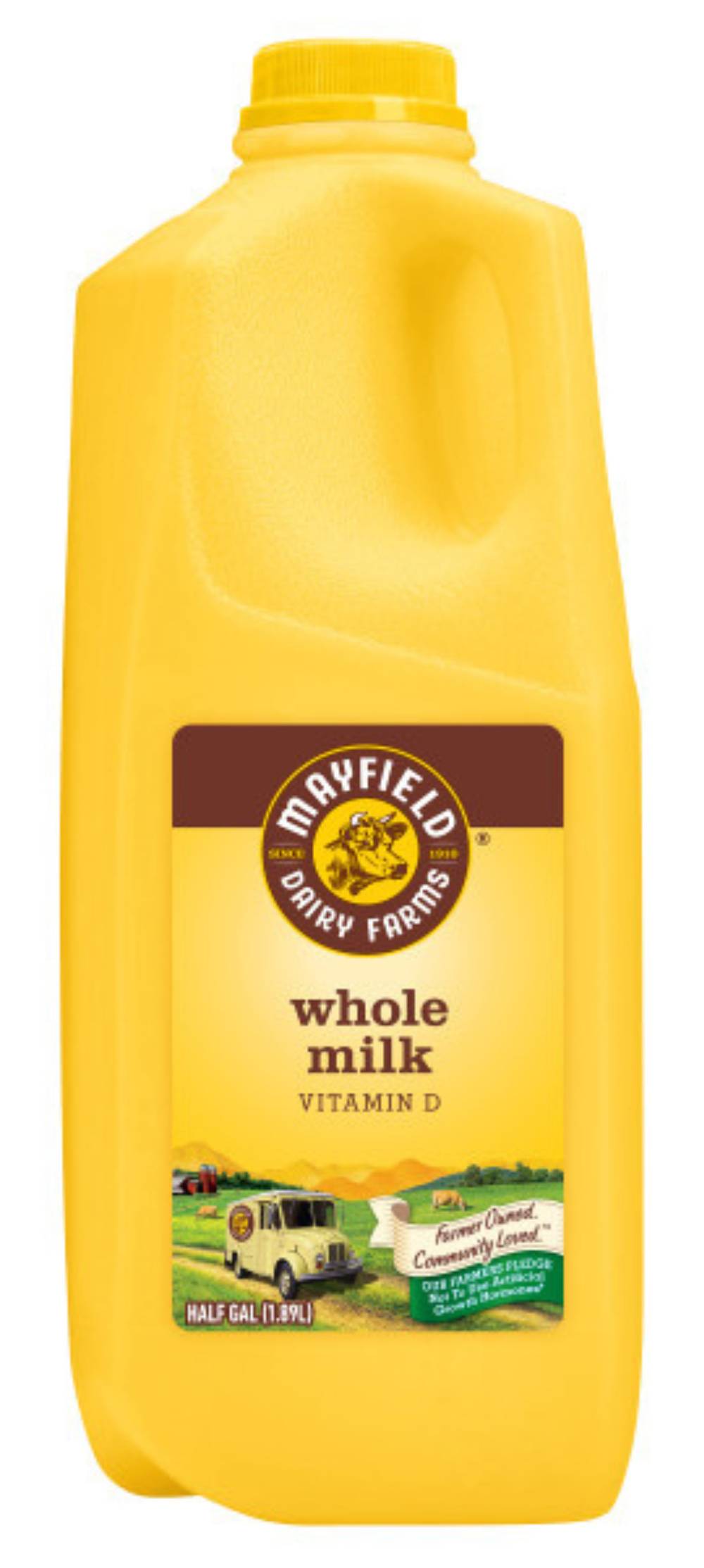 Mayfield Creamery Vitamin D Milk Whole Milk (0.5 gal)