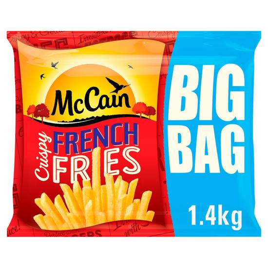 Frozen McCain Crispy French Fries 1.4kg