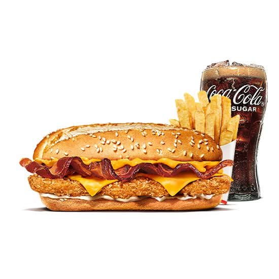 Cheesy Chicken Bacon Menu