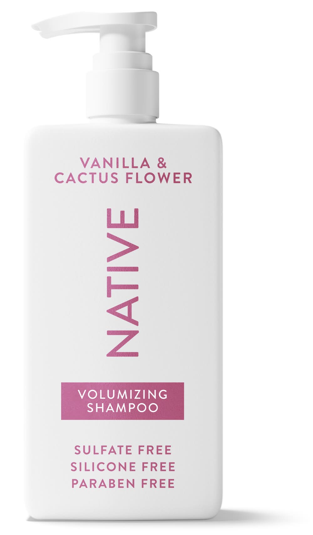 Native Sulfate Free Shampoo, Vanilla-Cactus Flower (16.5 fl oz)