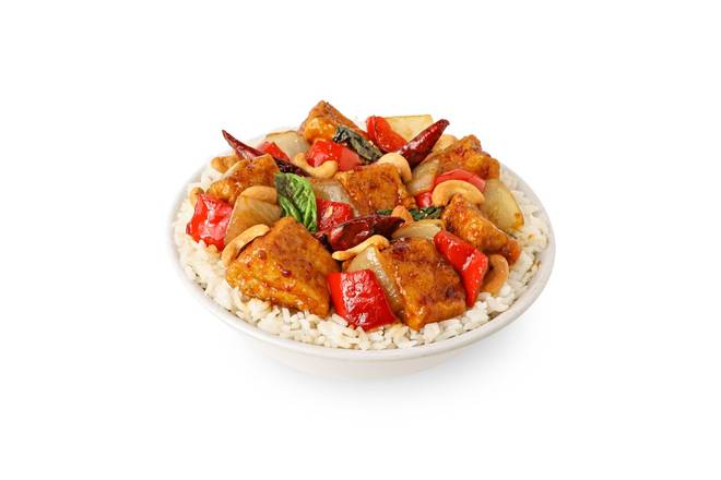 NEW! THAI BASIL CASHEW TOFU