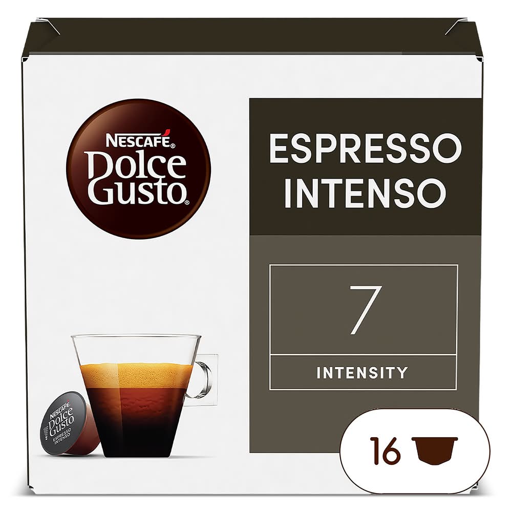 Café En Cápsulas Espresso Intenso Nescafé Dolce Gusto Caja 16 Unidades