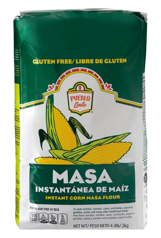 Pueblo Lindo Instant Corn Flour, Masa (4.4 lbs)